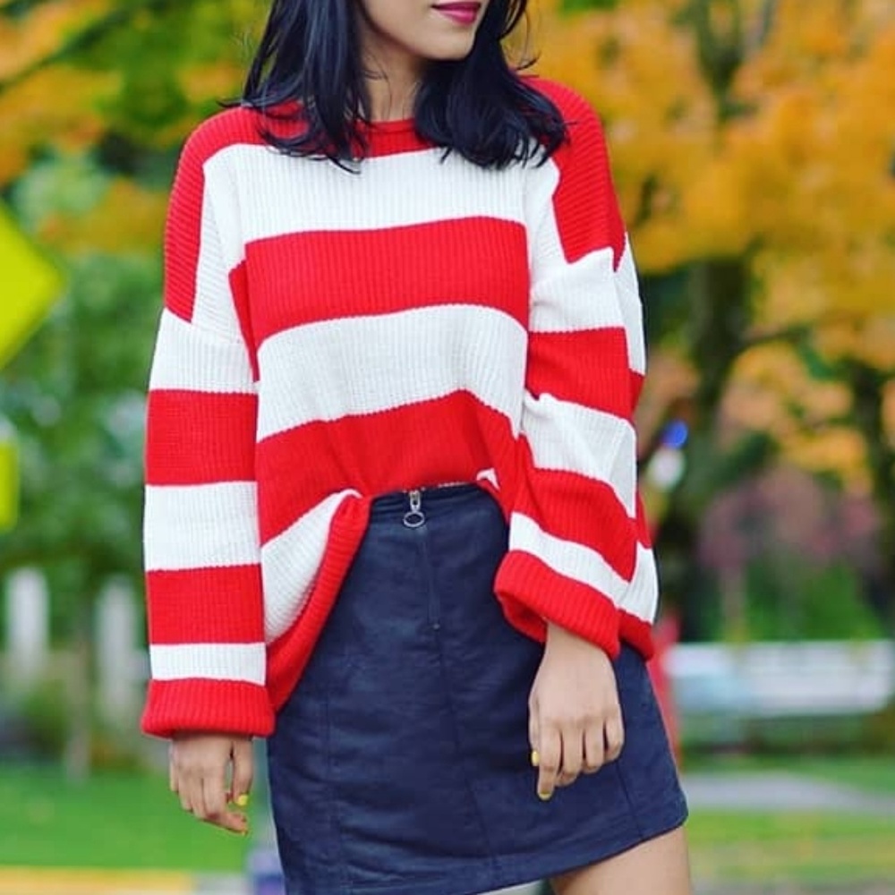 Striped sweater